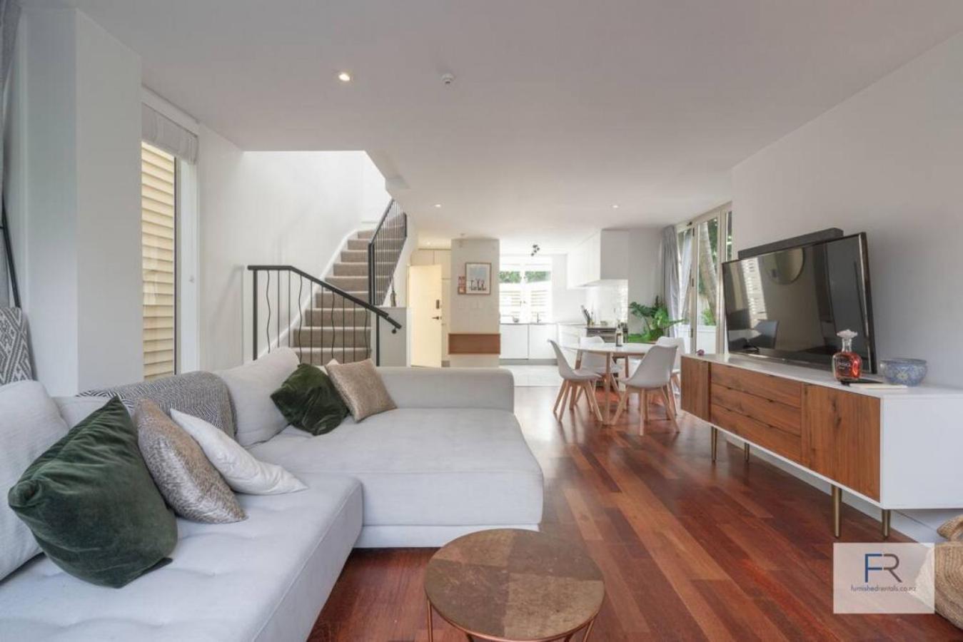 오클랜드 Chic Parnell Townhouse 빌라 외부 사진